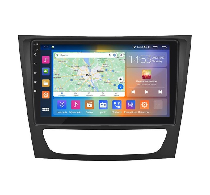 Штатна магнітола Mercedes-Benz CLS (C219) 2004-2008 Element Prime 4/64 CarPlay 4G