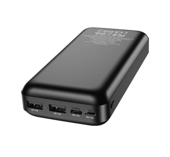 Повербанк BOROFONE BJ16A Cube 20000mAh Black