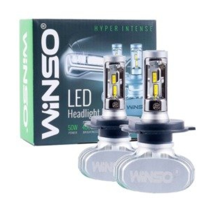 Світлодіодні лампи Winso 791400 LED H4 12/24V 6000К CSP Cree Chip