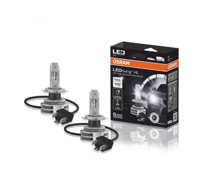 Світлодіодні лампи OSRAM 9726CW LEDriving H4 14W 12-24V 6000K