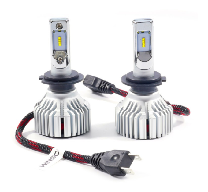 Світлодіодні лампи Winso 798700 LED H7 12/24V 6500К ZES Chip