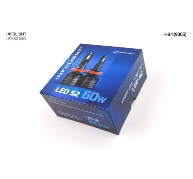Світлодіодні лампи Infolight S2 9006 60W
