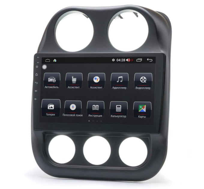Штатна магнітола PRIME-X 22-810/10M JEEP Compass 2011-2016