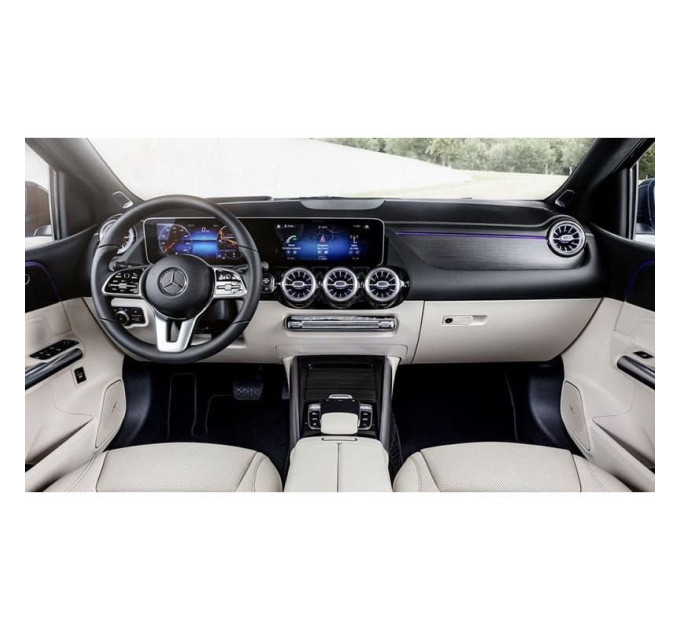 Захисне скло на монітор Mercedes B-Class цілісний 2018- (глянсове) Pixsel MB-2113-H