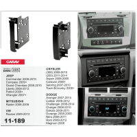 Перехідна рамка Jeep Compass, Grand Cherokee, Wrangler Carav 11-189