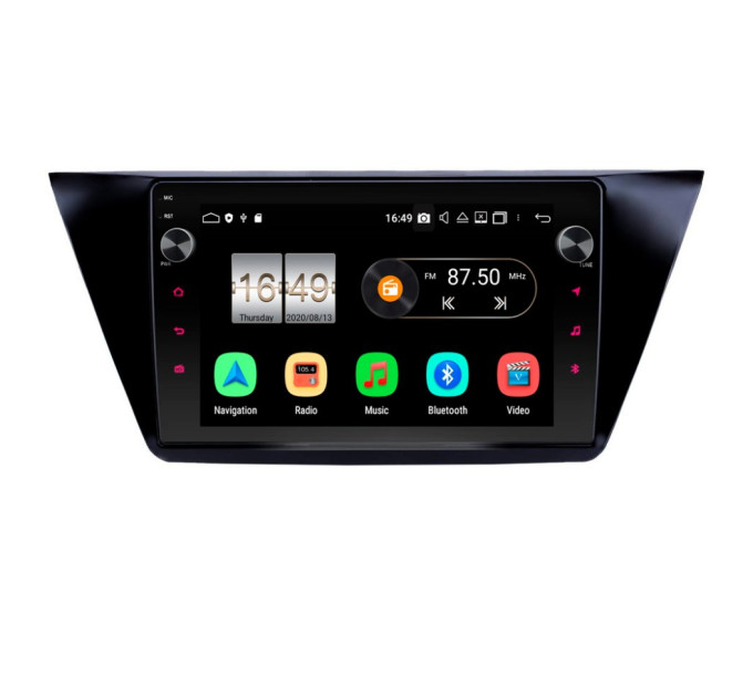 Штатна магнітола Torssen VW Touran 16-17 MP10232 круговий огляд