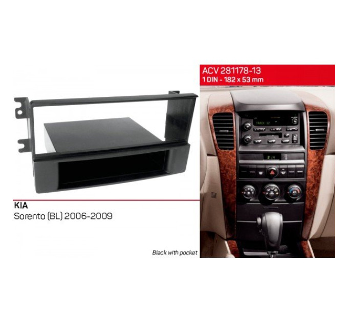 Перехідна рамка KIA Sorento ACV 281178-13