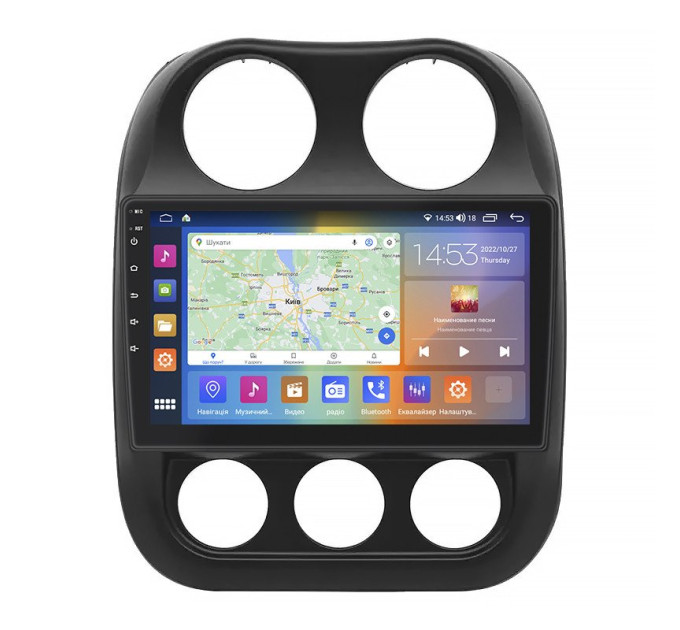 Штатна магнітола Jeep Compass 2013-2016 Element Prime 4/64 CarPlay 4G