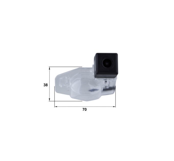Штатна камера заднього огляду Falcon HS8151-XCCD Honda Fit, CR-V, Odyssey