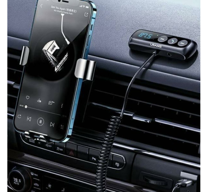 Bluetooth ресивер Usams US-SJ503 Black