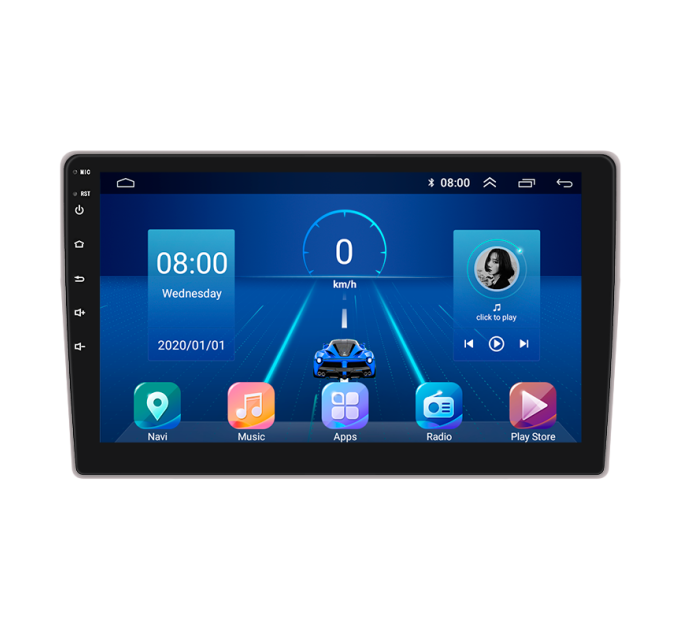 Штатна магнітола Skoda Fabia 2007-2010 Element 6/128 4G CarPlay