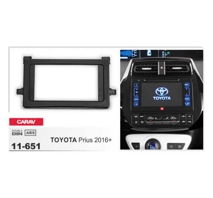 Перехідна рамка Toyota Prius CARAV 11-651