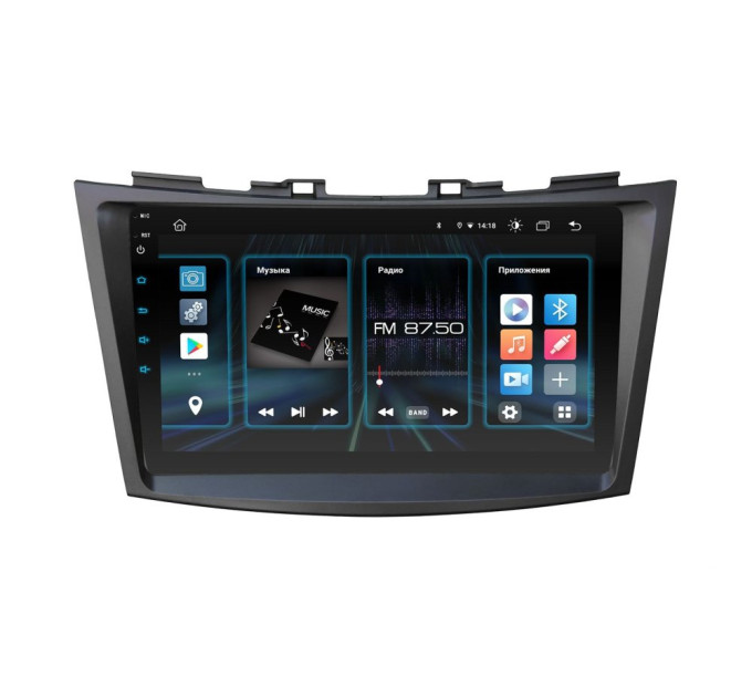 Штатна магнітола Incar DTA4-1705 для Suzuki Swift 2011-2016