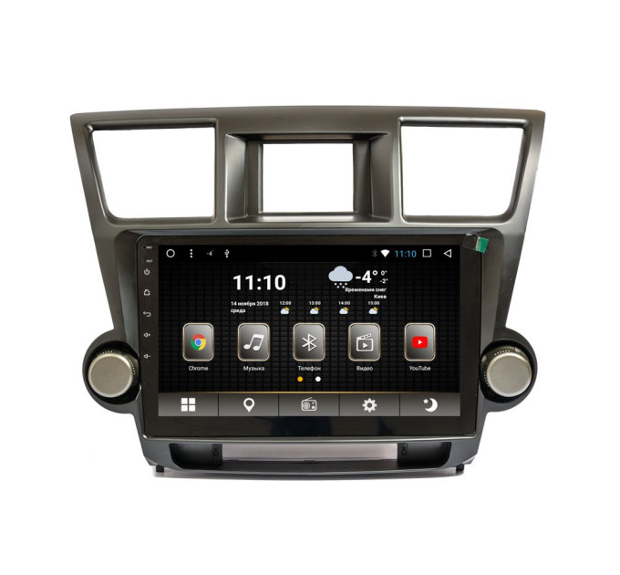 Штатна магнітола Phantom DVA-1071 K5006 Toyota Highlander 2009-2014