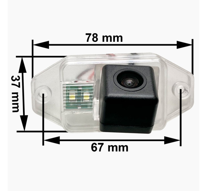 Камера заднього огляду Prime-X CA-9575 Toyota