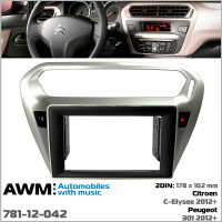 Перехідна рамка Citroen C-Elysse, Peugeot 301 AWM 781-12-042