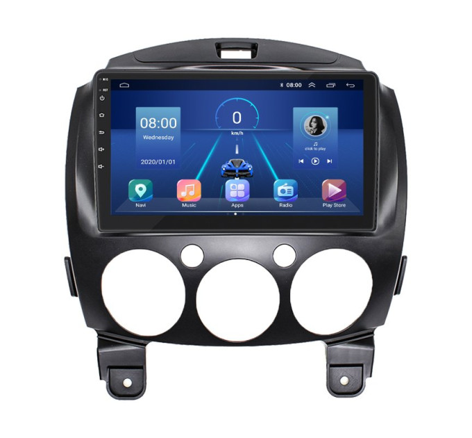 Штатна магнітола Mazda Demio (DE) 2007-2014 Element 6/128 4G CarPlay