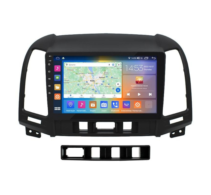 Штатна магнітола Hyundai Santa Fe 2005-2010 Element Prime 2/32 CarPlay 4G