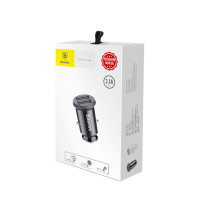 Автомобільний зарядний пристрій Baseus CCALL-ML01 3.1A Black