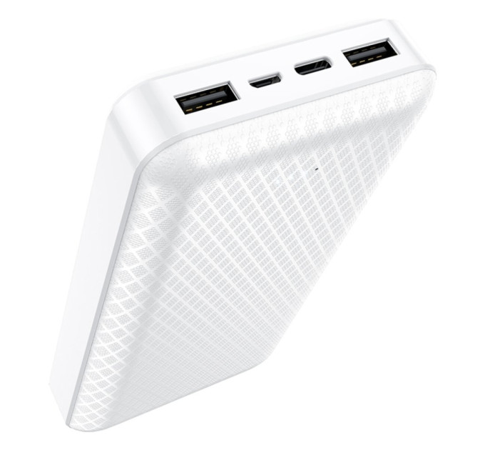 Повербанк BOROFONE BJ3A Minimalist 20000mAh White