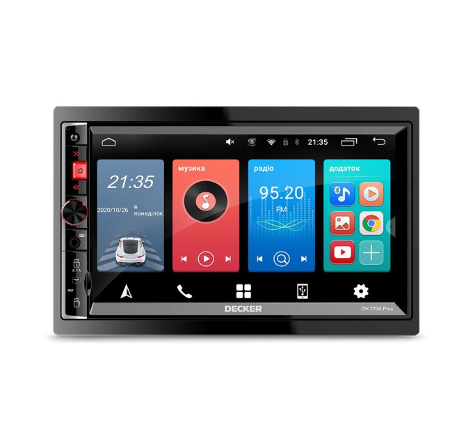Автомагнітола DECKER DV-770A Plus