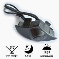 Камера переднього огляду широкутна Prime-X B8018W TOYOTA Highlander (2012-2013)