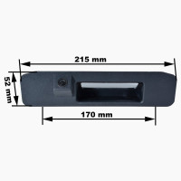 Камера в ручку багажника Prime-X TR-13W AHD/CVBS