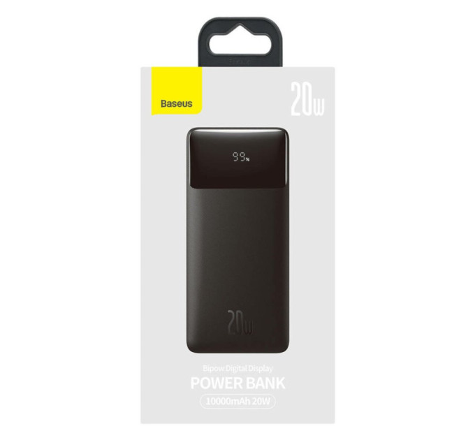 Повербанк Baseus Bipow PPBD050301 10000mAh 20W Black