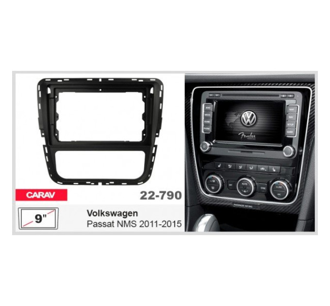 Перехідна рамка Volkswagen Passat NMS 2011-2015 Carav 22-790