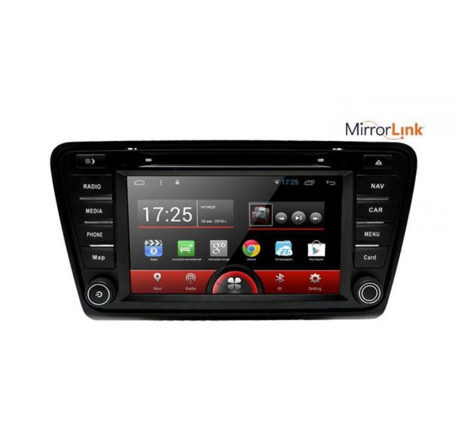 Штатна магнітола AudioSources D90-840A Skoda Octavia A7