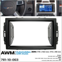 Перехідна рамка Chrysler, Dodge, Jeep AWM 781-10-063
