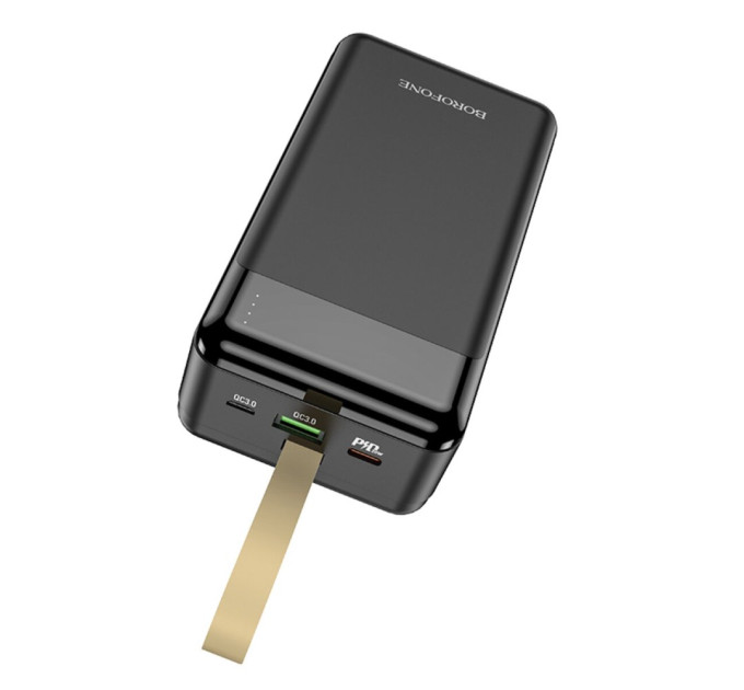 Повербанк BOROFONE BJ19B Incredible PD20W+QC3.0 30000mAh Black