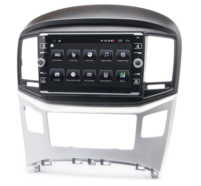 Штатна магнітола PRIME-X 22-604/8K HYUNDAI H-1 2015-2020 Silver