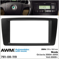 Перехідна рамка Skoda Octavia, Yeti AWM 781-08-119