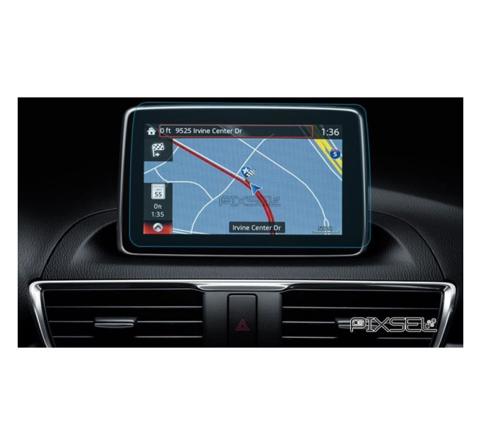 Захисне скло на монітор Mazda 3 2013-2015 (глянсове) Pixsel MZ-2499-H