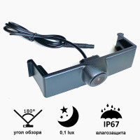 Камера переднього огляду широкутна Prime-X C8214W Volkswagen Touareg 2019