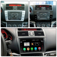 Штатна магнітола Torssen Mazda 6GH 2007-2012 MP9232 круговий огляд