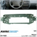 Шахта для магнітоли Daewoo Lanos AWM 01-160