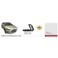 Протитуманні фари Vitol HY-401-LED Hyundai Elantra 2016-18