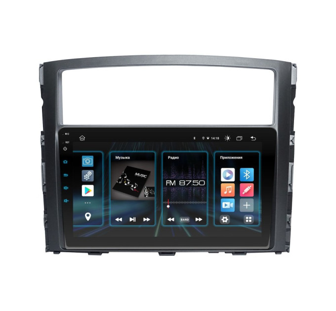 Штатна магнітола Incar DTA4-6104 для Mitsubishi Pajero IV 2007+