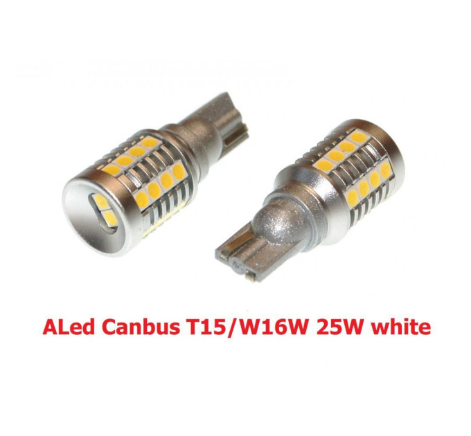 Світлодіодні лампи ALed Canbus T15/W16W 25W white