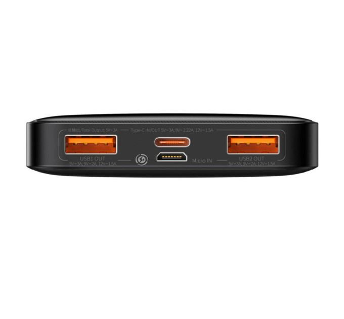 Повербанк Baseus Bipow PPBD050301 10000mAh 20W Black