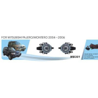 Протитуманні фари Vitol MB-301 Mitsubishi Pajero 2005-2007