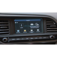Захисне скло на монітор Hyundai Elantra 2016-2018 (глянсове) Pixsel HD-4772-H