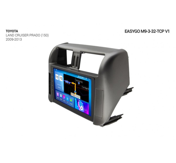 Штатна магнітола EasyGo M9-3-32-TCP v1 Toyota Land Cruiser Prado (150) 2009-2013