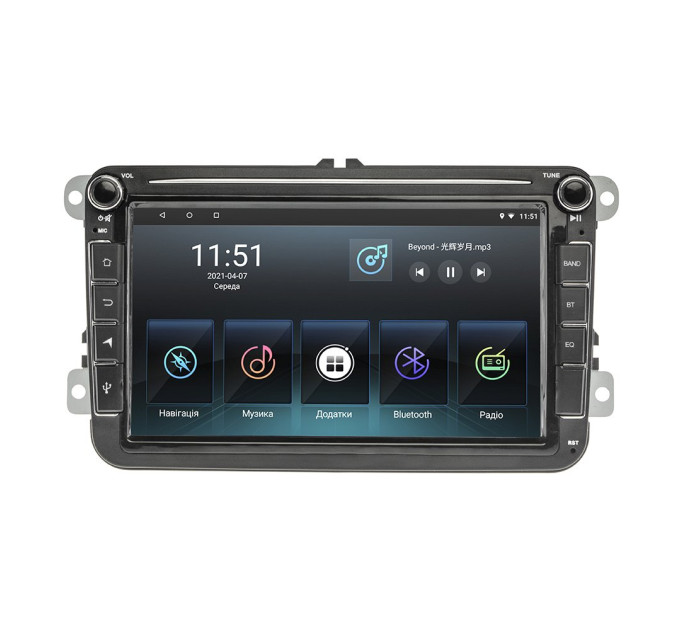 Штатна магнітола Cyclone VW ANDROID 8 (1x32)