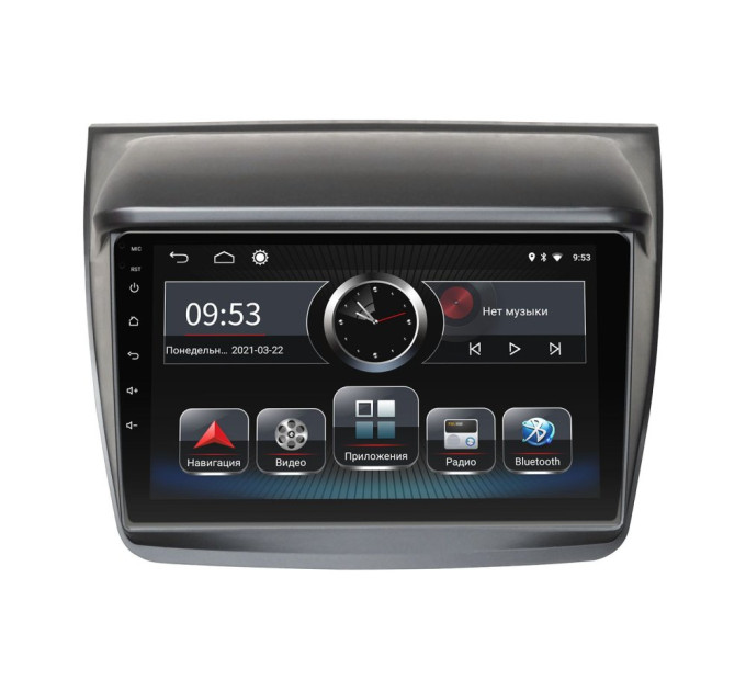 Штатна магнітола Incar PGA2-6121 для Mitsubishi Pajero Sport 2008-2015, L200 2006-2015