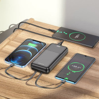 Повербанк BOROFONE BJ22AB 22.5W+PD20W 20000mAh Black