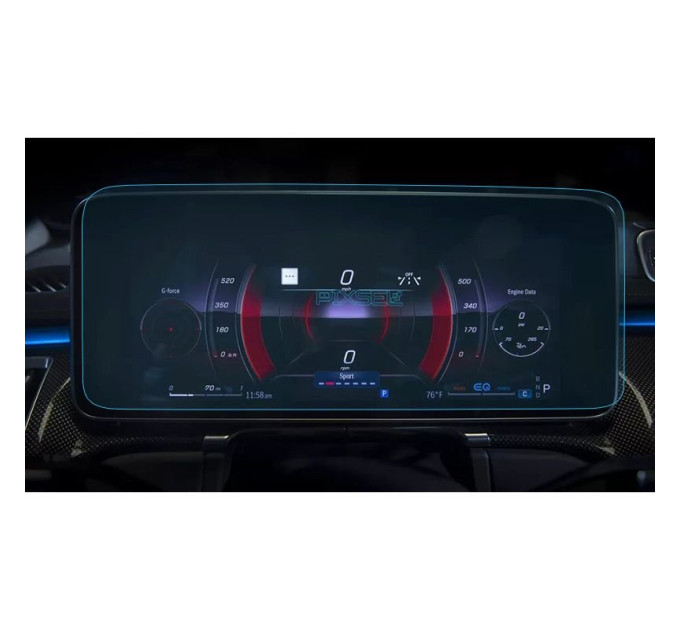 Захисне скло на панель приладів Mercedes S-class 2020- (матове) Pixsel MB-1163-M