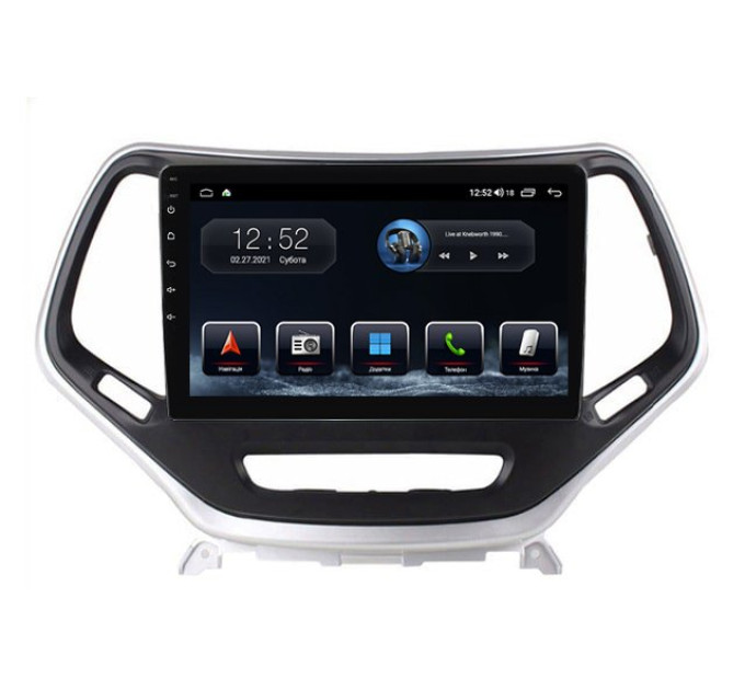Штатна магнітола Abyss Audio MP-0178 для Jeep CHEROKEE 2016+
